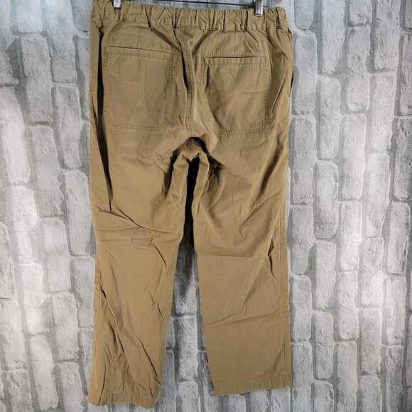 VTG Territory Ahead Flannel Lined Chino Pants Drawstring Medium 34x28 Hiking - Picture 6 of 12